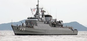 Fragata União atracada no Porto de Rio Grande