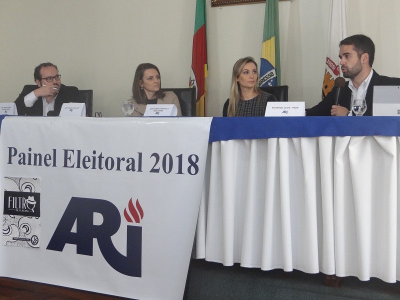 Painel com candidatos ao governo do Estado acontece em Pelotas