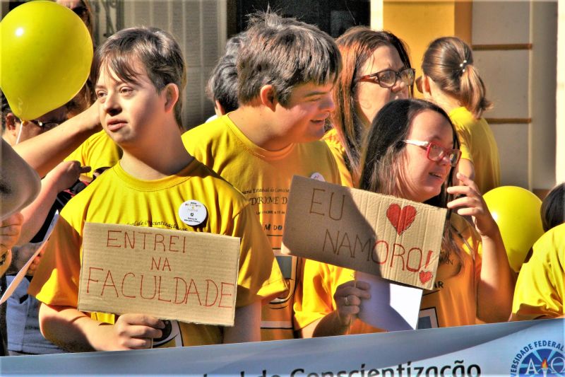 SÍNDROME DE DOWN : SEMANA DA CONSCIENTIZAÇÃO COMEÇA QUINTA