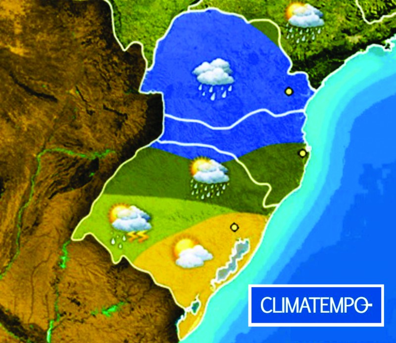 Semana com pouca chuva no RS