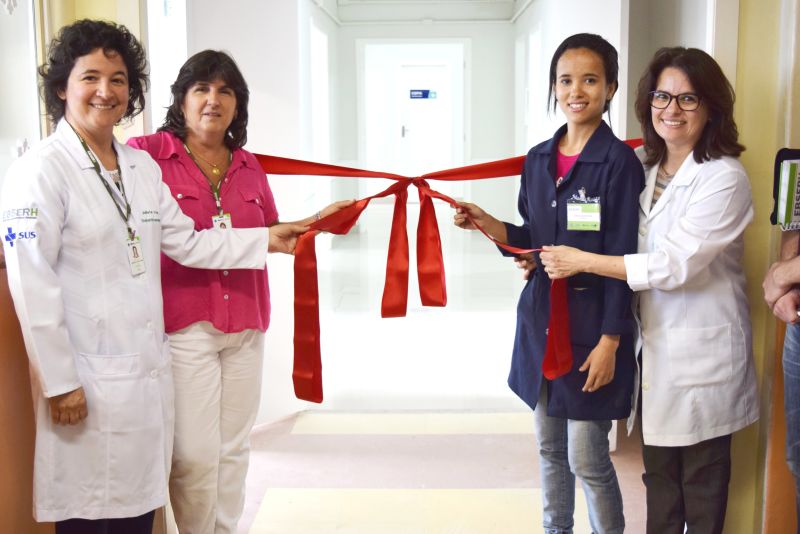 Hospital Escola inaugura nova área da Pediatria