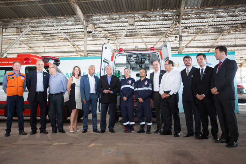 SAMU : Frota gaúcha é renovada com 61 ambulâncias