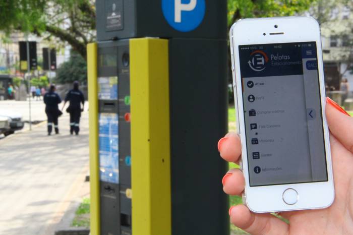 Aplicativo facilita pagamento do estacionamento rotativo em Pelotas