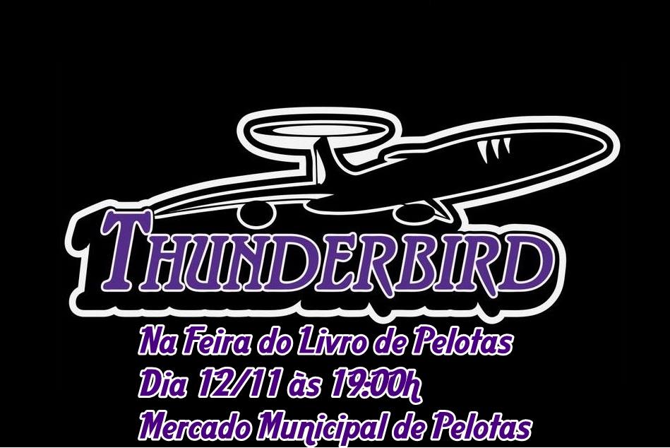 Banda Thunderbird na Feira do Livro de Pelotas
